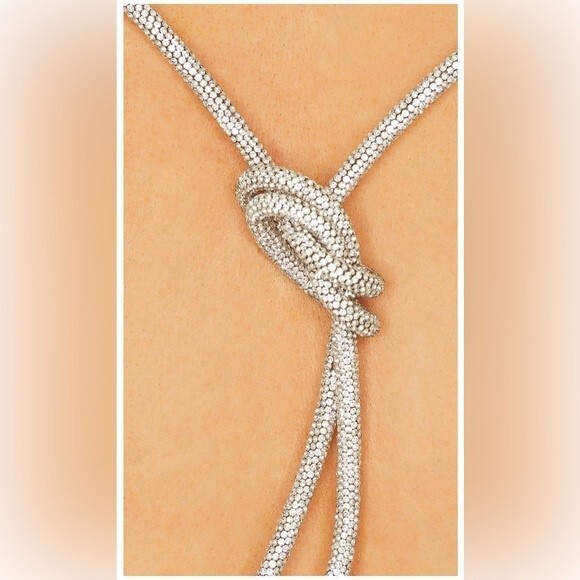 Cult Gaia Milla Open Back Mini Dress in Jaipur Size 6 NWT - Picture 8 of 8